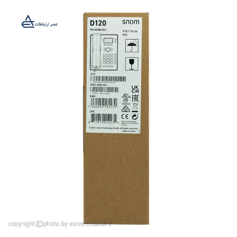 D120-1.webp تلفن تحت شبکه ویپ اسنوم D120 - تصویر 5