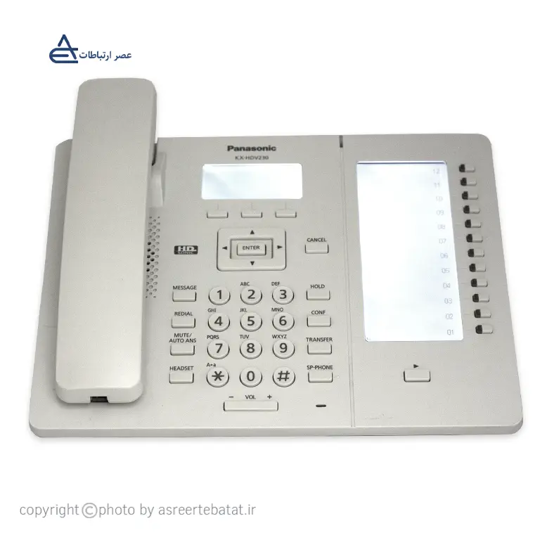 تلفن سانترال تحت شبکه پاناسونیک KX-HDV230