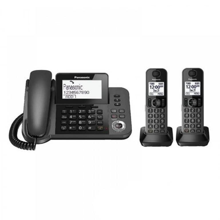 KX-TGF322-1.jpg تلفن بی سیم پاناسونیک مدل KX-TGF322 - تصویر 1