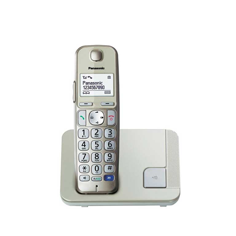 Panasonic-KX-TGE210-1.jpg تلفن بی سیم پاناسونیک مدل KX-TGE210 - تصویر 1