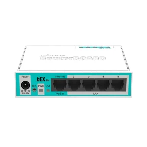 روتر شبکه 5 پورت میکروتیک مدل RB750r2