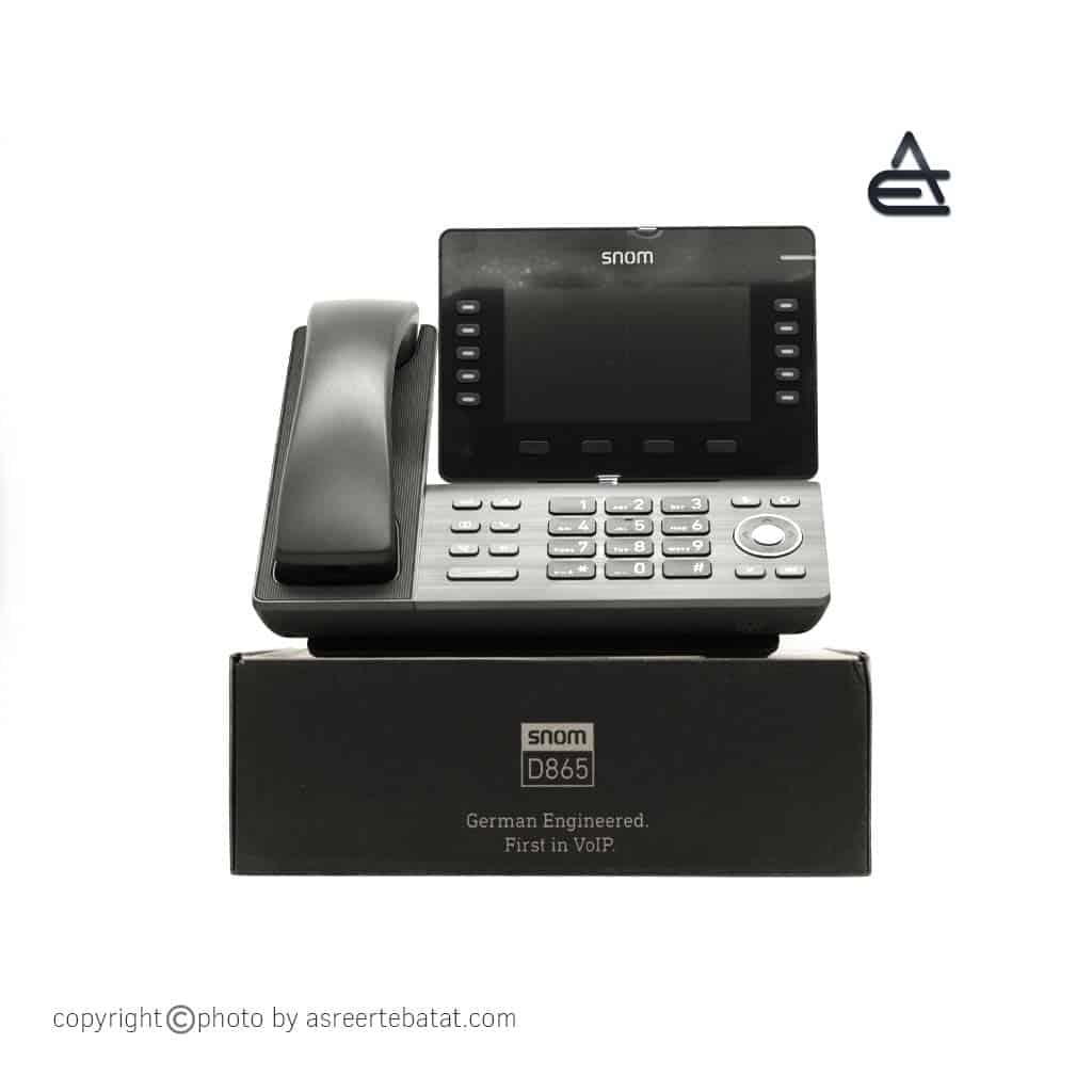 Snom-D865-5.jpg تلفن ویپ تحت شبکه اسنوم D865 - تصویر 4