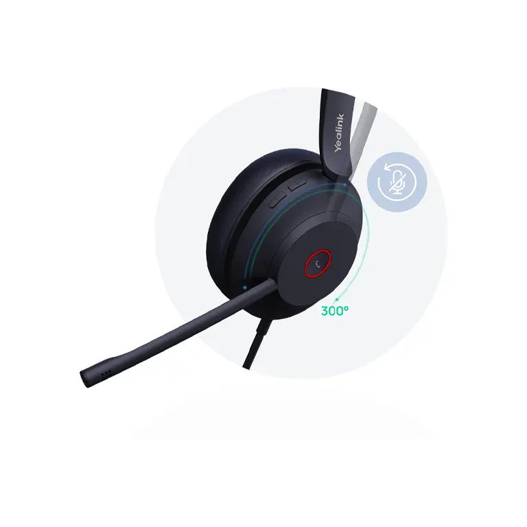 UH37-DUAL-1.webp هدست سیمی تلفن یالینک UH37 DUAL - تصویر 2