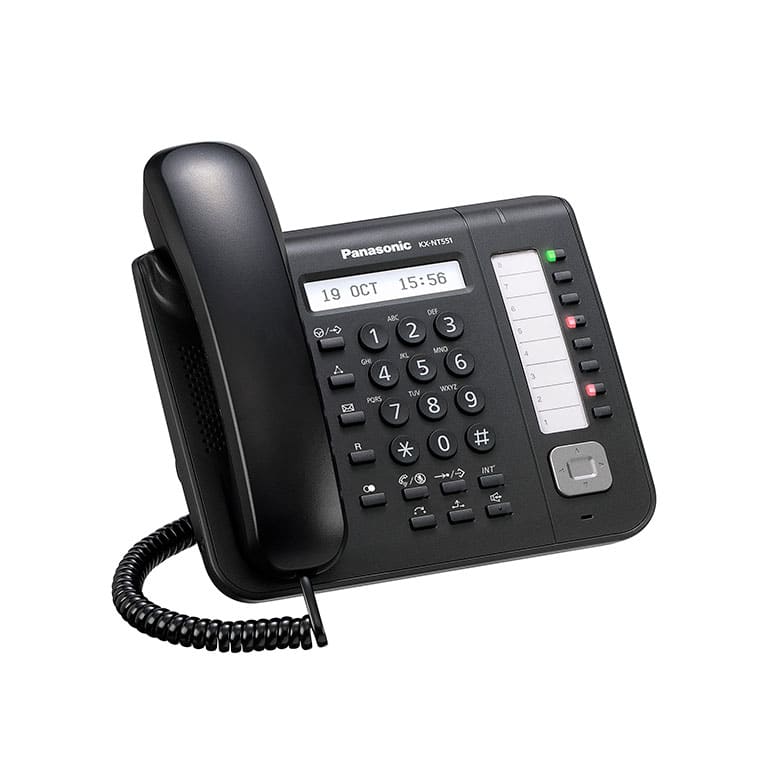 nt551-2.jpg تلفن تحت شبکه پاناسونیک مدل KX-NT551 - تصویر 2