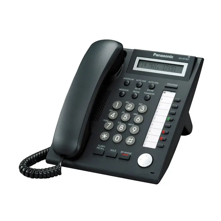 panasonic-KX-NT321.webp تلفن سانترال پاناسونیک KX-NT321 (کارکرده) - تصویر 2