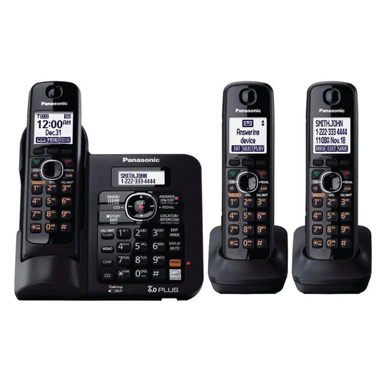 panasonic-tg6643.jpg تلفن بی سیم پاناسونیک مدل KX-TG6643 - تصویر 1