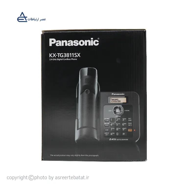 تلفن-3811-پاناسونیک.webp تلفن بی سیم پاناسونیک KX-TG3811 - تصویر 3