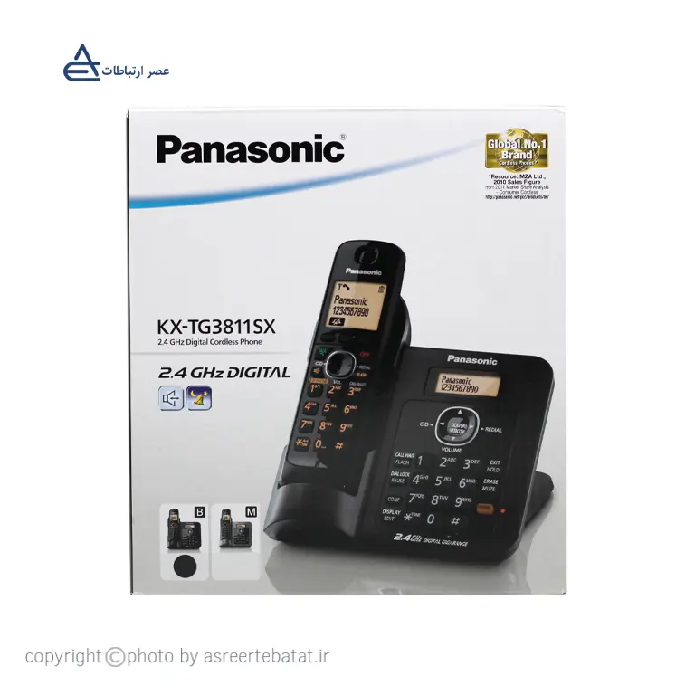 تلفن-بی-سیم-KX-TG3811.webp تلفن بی سیم پاناسونیک KX-TG3811 - تصویر 5