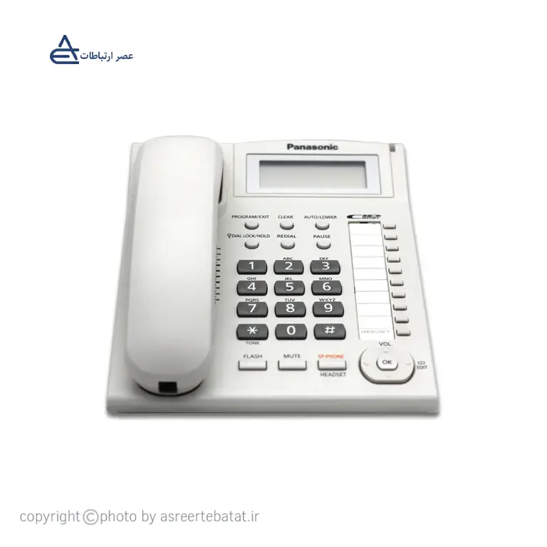 قیمت تلفن رومیزی پاناسونیک TS880MX تلفن رومیزی پاناسونیک KX-TS880 - تصویر 6