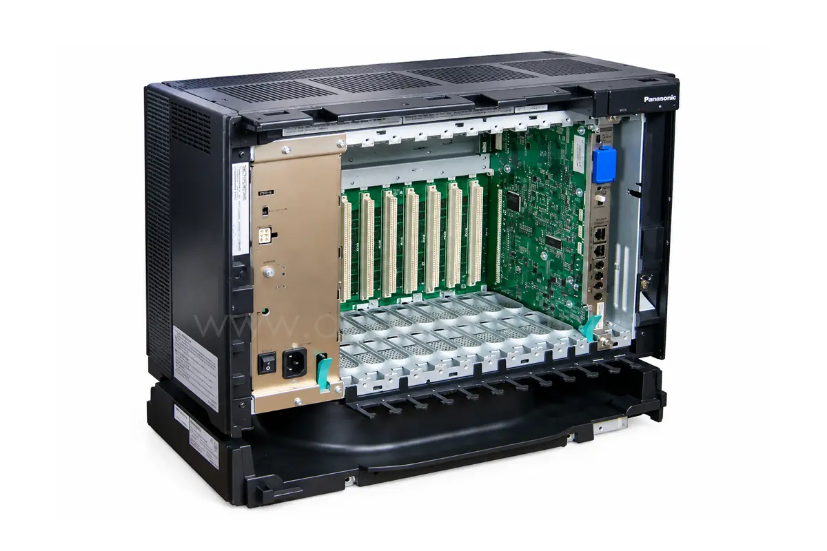 نحوه اتصال شلف توسعه KX-TDE620 به سانترال اصلی KX-TDE600 با کارت رابط