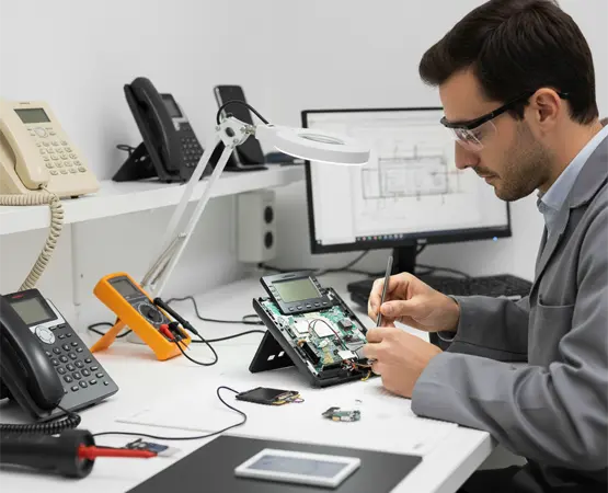 تعمیر تلفن رومیزی