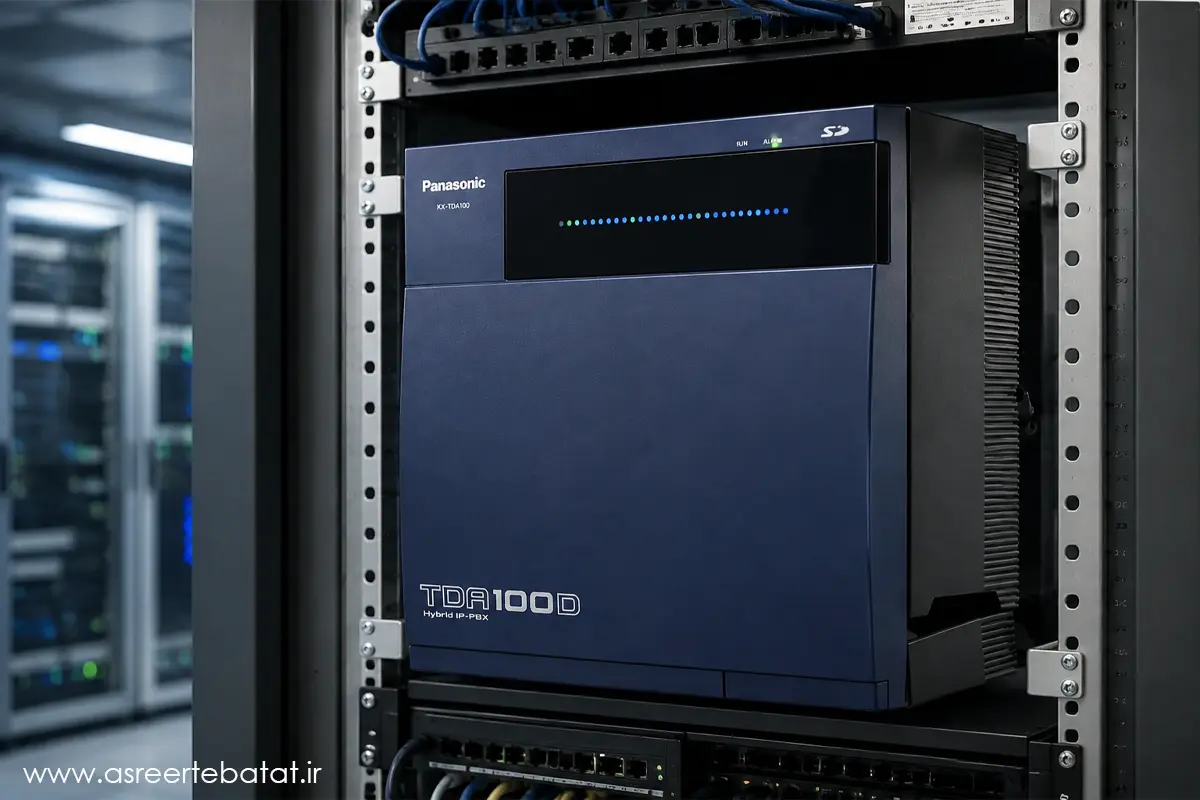 دستگاه سانترال پاناسونیک TDA100D – سیستم مخابراتی اداری حرفهای