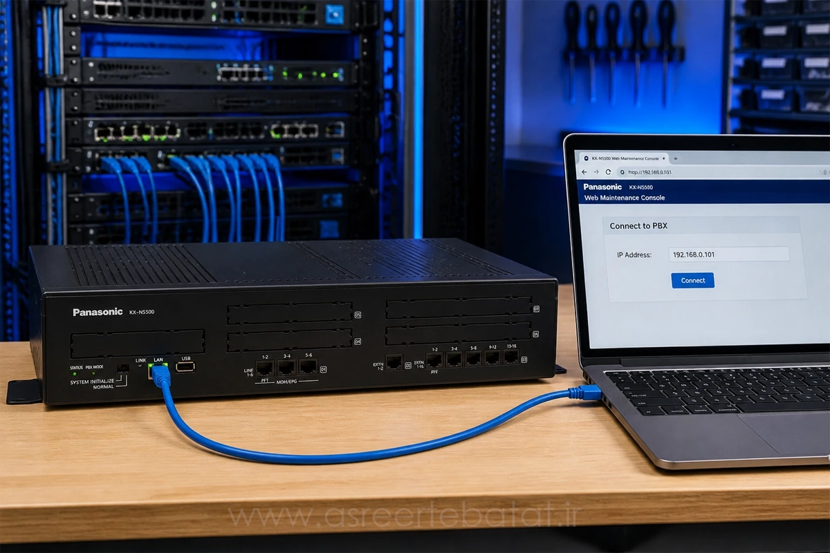 اهمیت بکاپ‌گیری به عنوان بیمه اطلاعات سانترال NS500